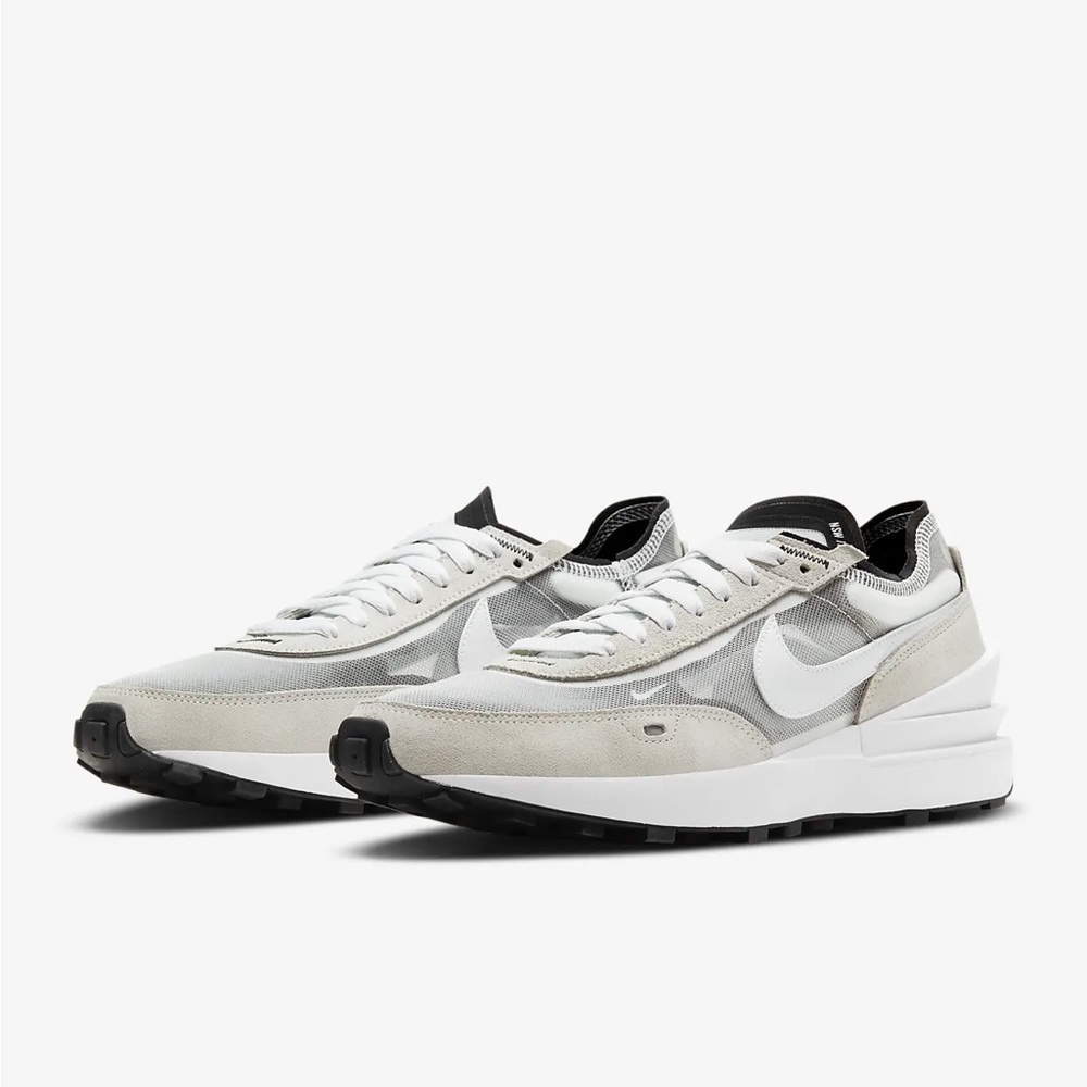 Nike Waffle One. Men’s size 10. Original box. White and black.